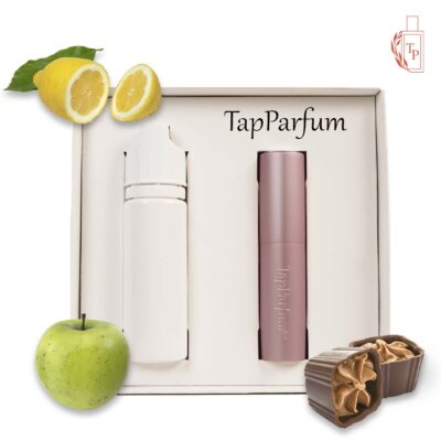 LA147 Refill tube-box - Granny Smith appel - Praliné vulling - Amalfi citroen