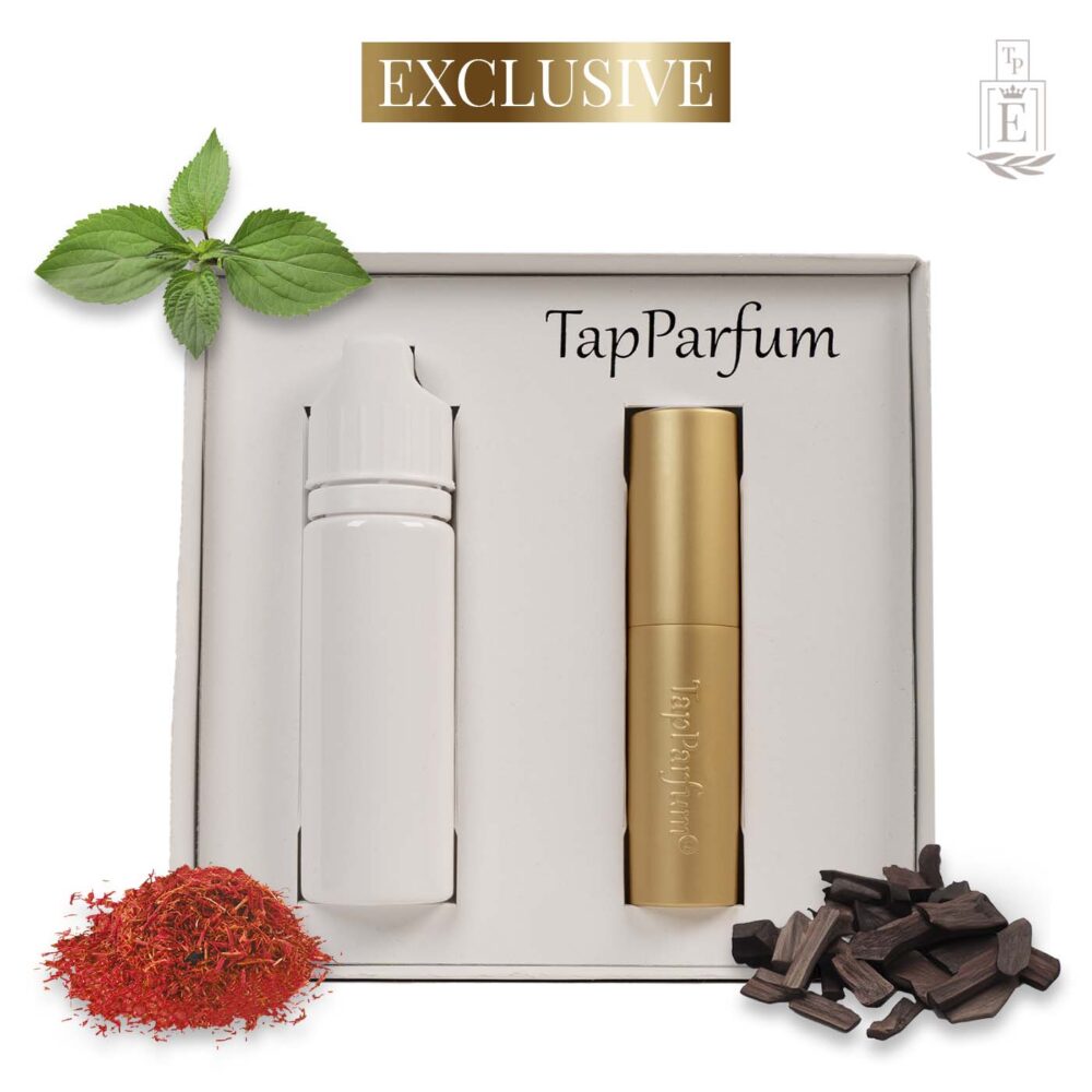 TN053 Refill tube-box - Oud - Saffraan - Patchouli